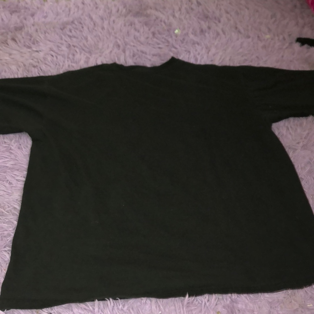 Oversized Hi Hawaii plain black shirt